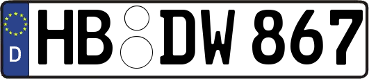 HB-DW867