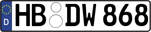 HB-DW868
