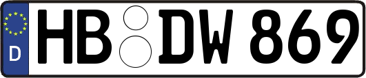 HB-DW869