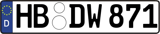 HB-DW871