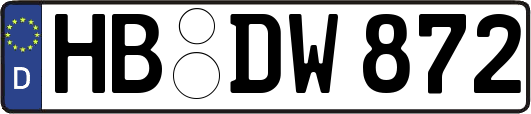 HB-DW872