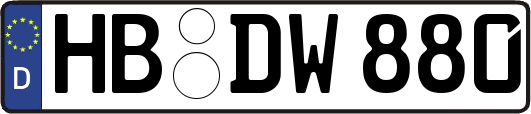 HB-DW880
