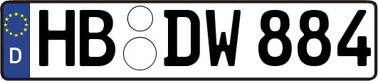 HB-DW884