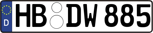 HB-DW885