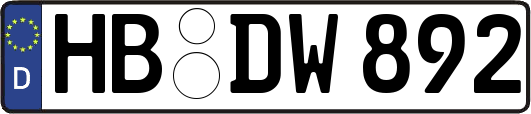 HB-DW892