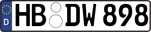 HB-DW898