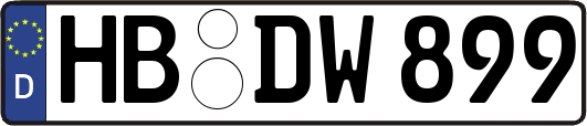 HB-DW899