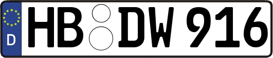 HB-DW916