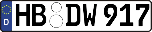 HB-DW917