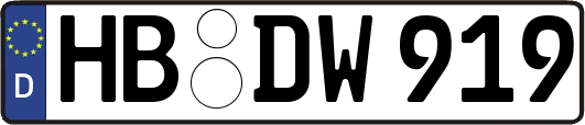 HB-DW919