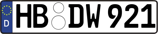 HB-DW921