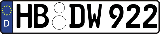 HB-DW922