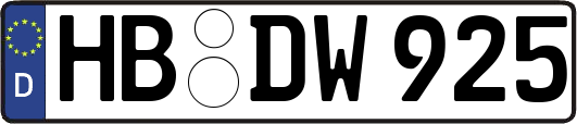 HB-DW925