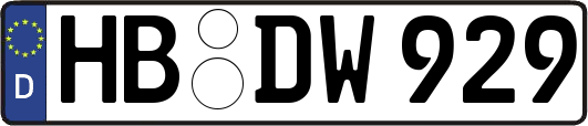 HB-DW929