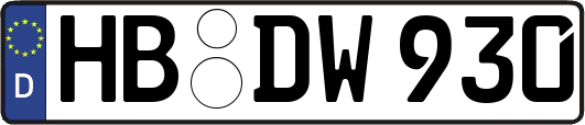 HB-DW930