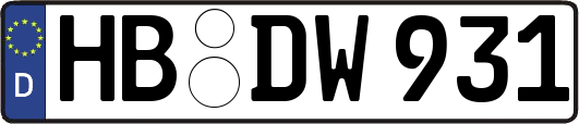 HB-DW931