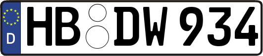 HB-DW934