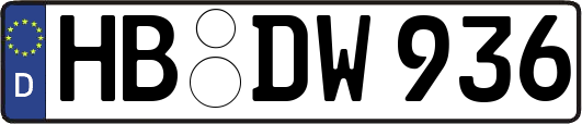 HB-DW936