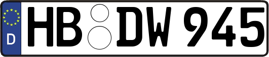 HB-DW945