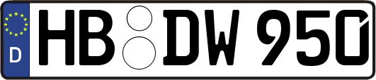 HB-DW950