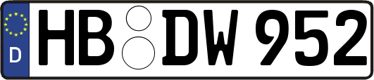 HB-DW952