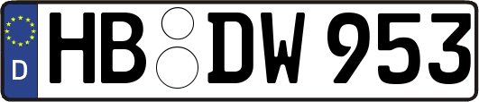 HB-DW953