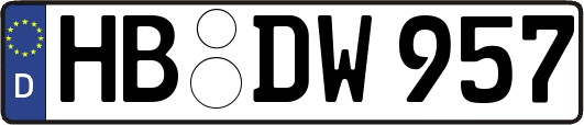 HB-DW957