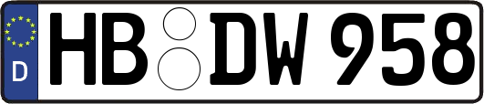 HB-DW958