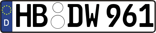 HB-DW961