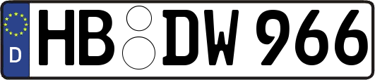 HB-DW966