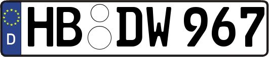 HB-DW967