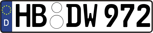 HB-DW972