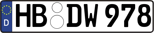 HB-DW978