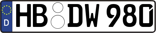 HB-DW980