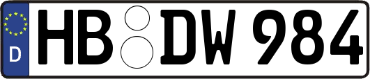 HB-DW984