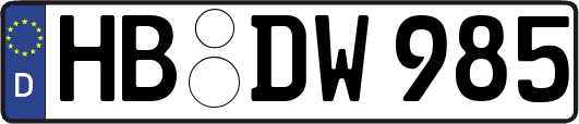 HB-DW985