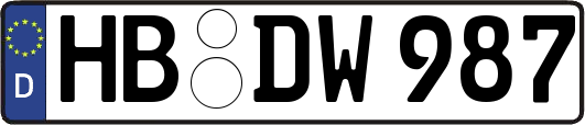 HB-DW987