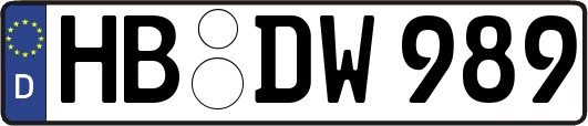 HB-DW989