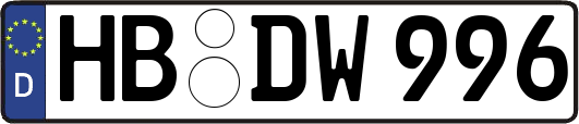 HB-DW996
