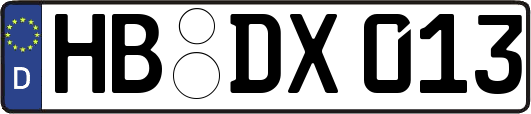 HB-DX013