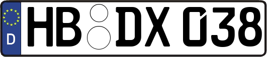 HB-DX038
