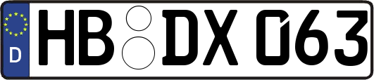 HB-DX063