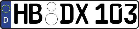 HB-DX103