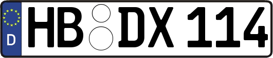 HB-DX114