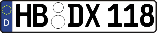 HB-DX118