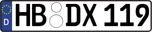 HB-DX119