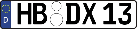HB-DX13