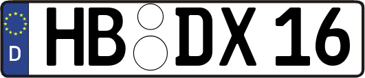 HB-DX16