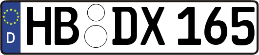 HB-DX165