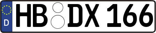 HB-DX166